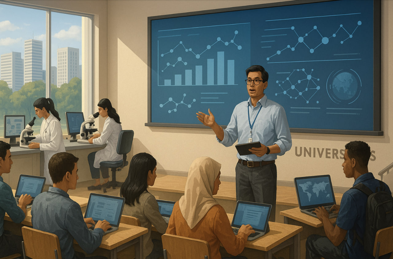 Pendidikan Tinggi Indonesia 2025: Riset Inovatif, Digitalisasi Kampus, dan Daya Saing Global
