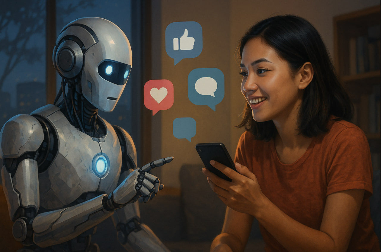 AI dan Komunikasi Indonesia 2025: Interaksi Cerdas, Bahasa Digital, dan Masa Depan Media Sosial