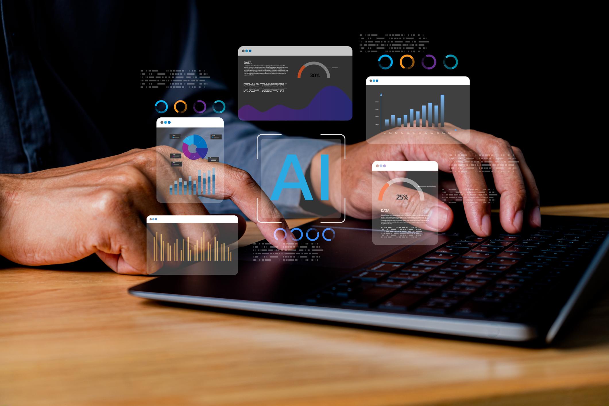 Ilustrasi pusat data modern dan teknologi cloud computing di Indonesia
